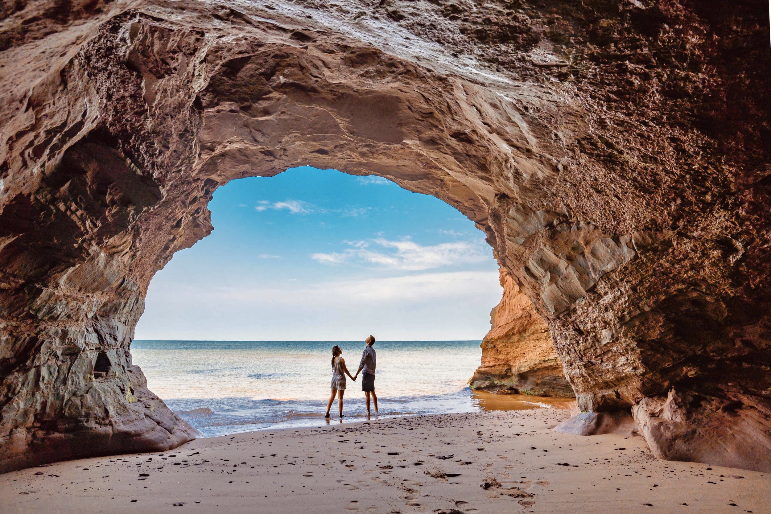 Scenic Cavendish travel atmosphere in Prince Edward Island