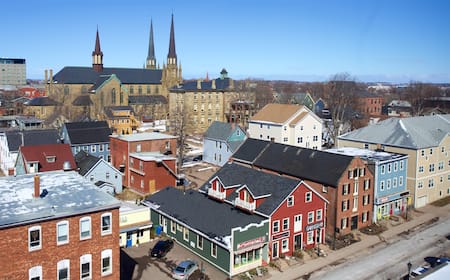 Private airport transfer atmosphere in Charlottetown Prince Edward Island