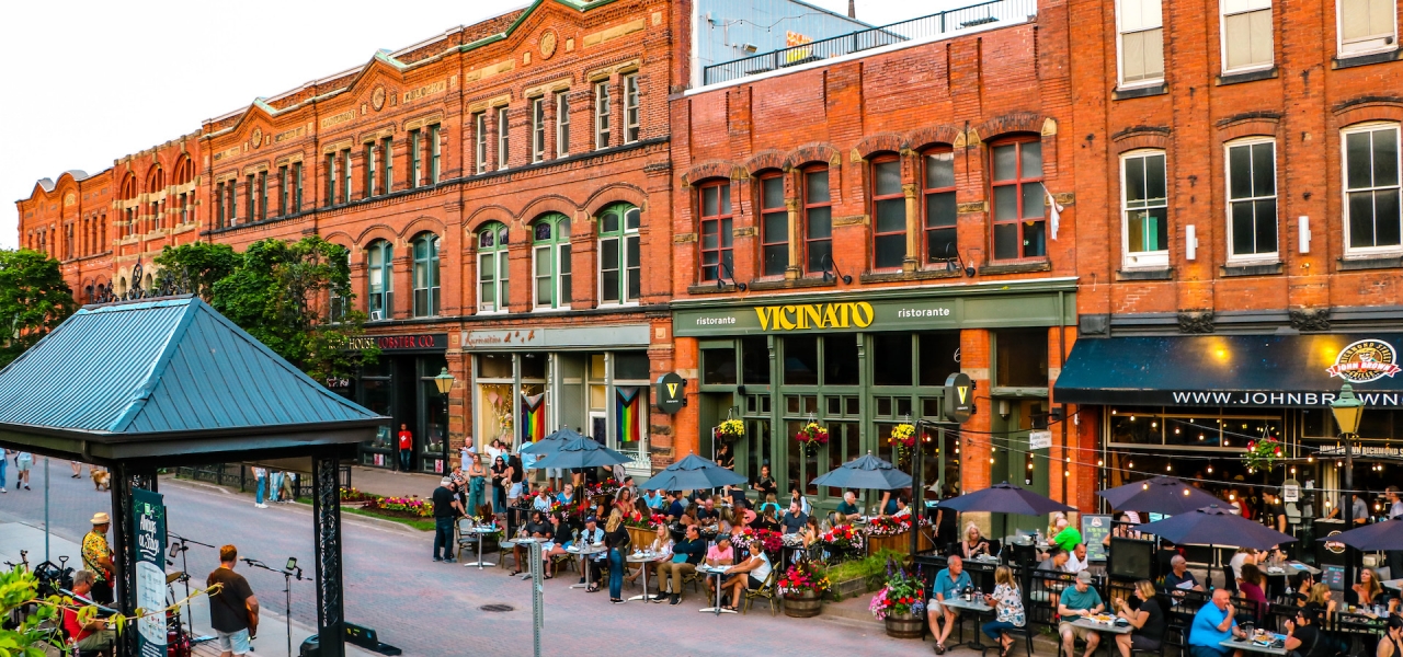 Downtown Charlottetown PEI travel atmosphere